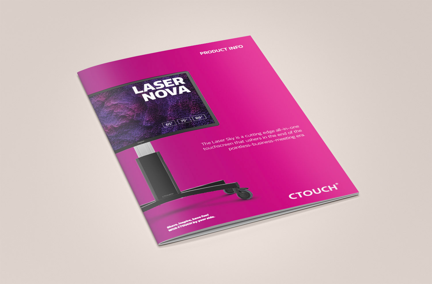 product folder buitenzijde