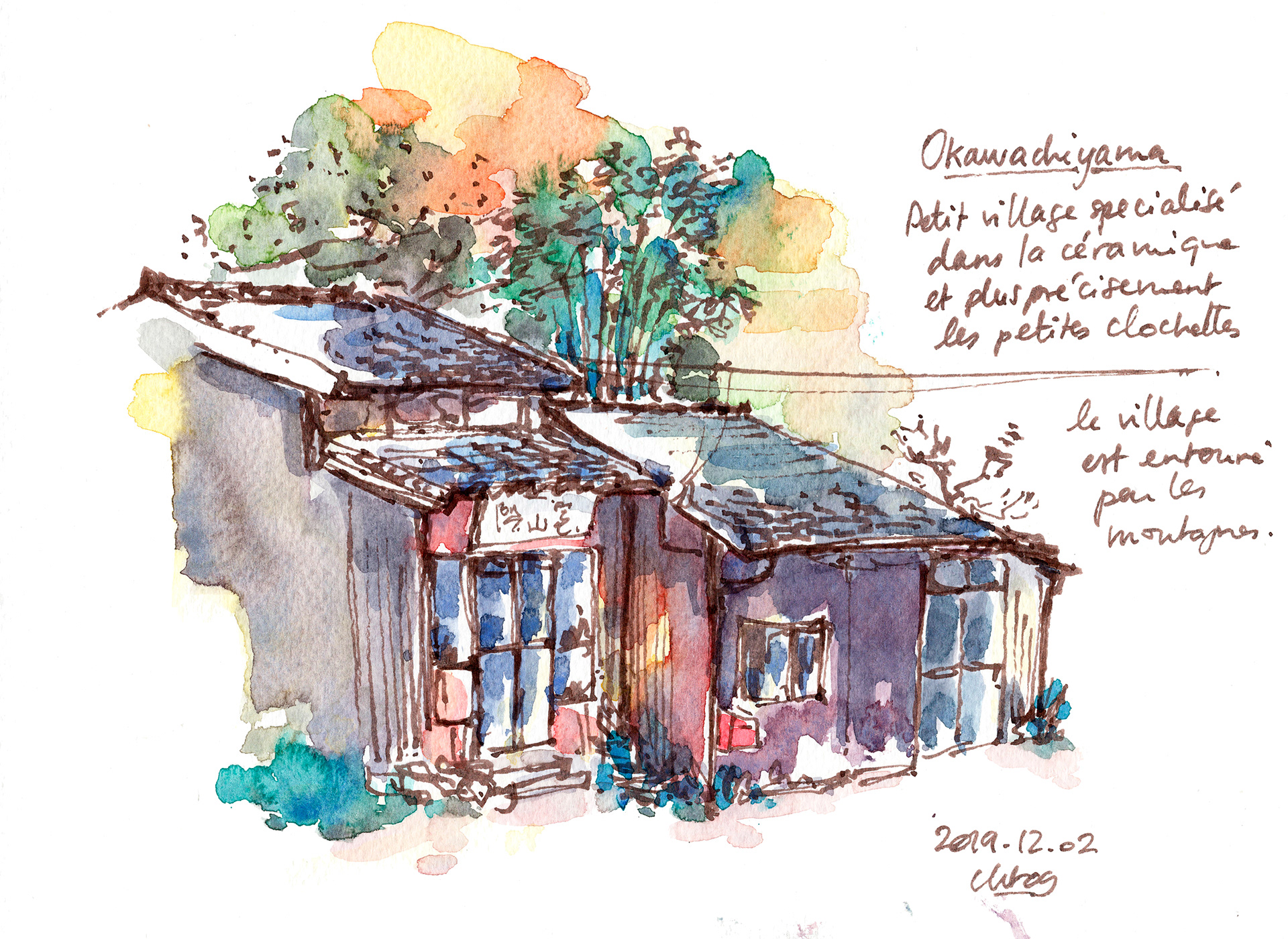Une maison à Okawachiyama