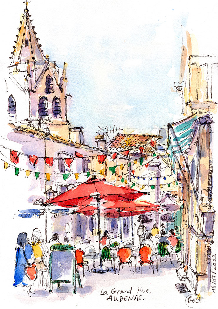 La Grand Rue - Aubenas