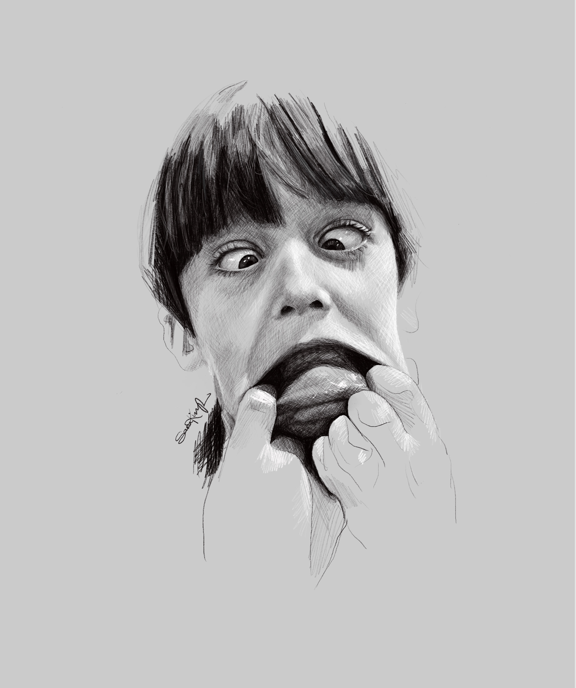 asher - digital drawing