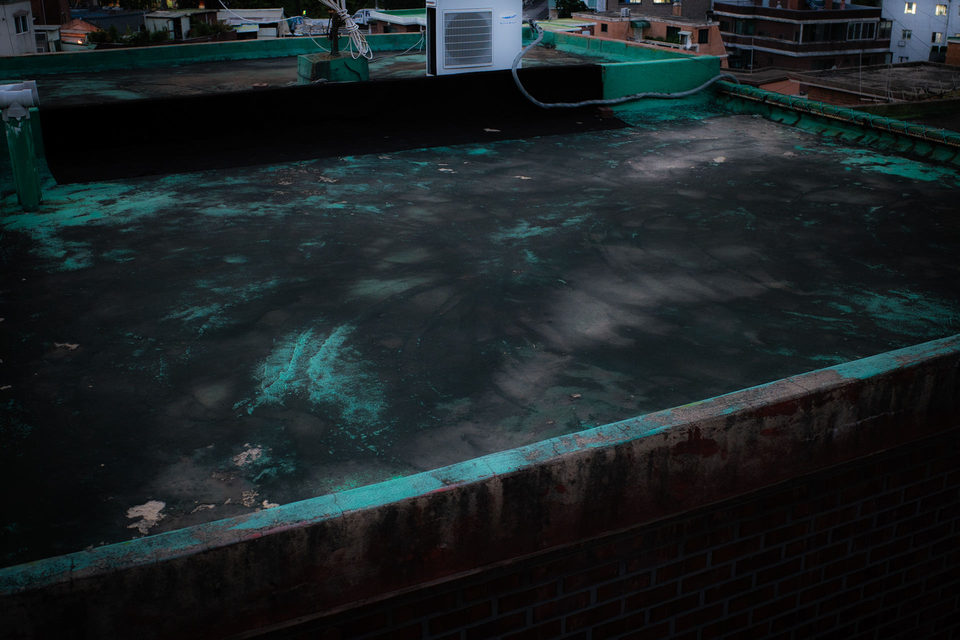 Jackson Pollock On Roof Top