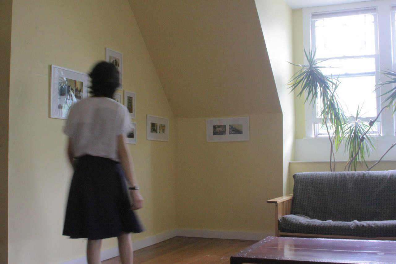 Installation fragment of Finding Home Everywhere, 2018, Zen Center of Syracuse, New York