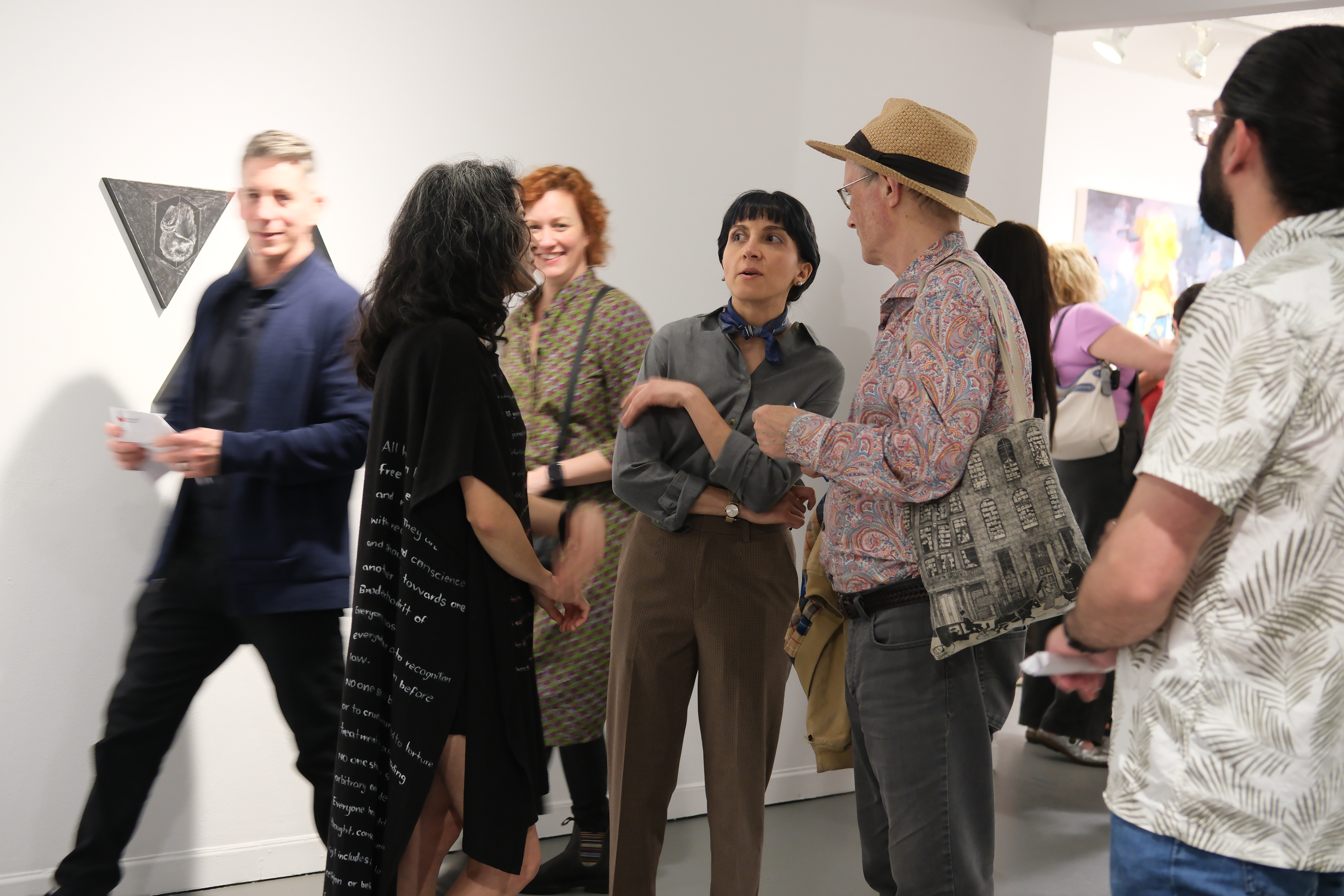 Opening Reception of What if I Knew? | Guest Curation | 2023 | Harcourt House Artist Run Centre | Edmonton, AB