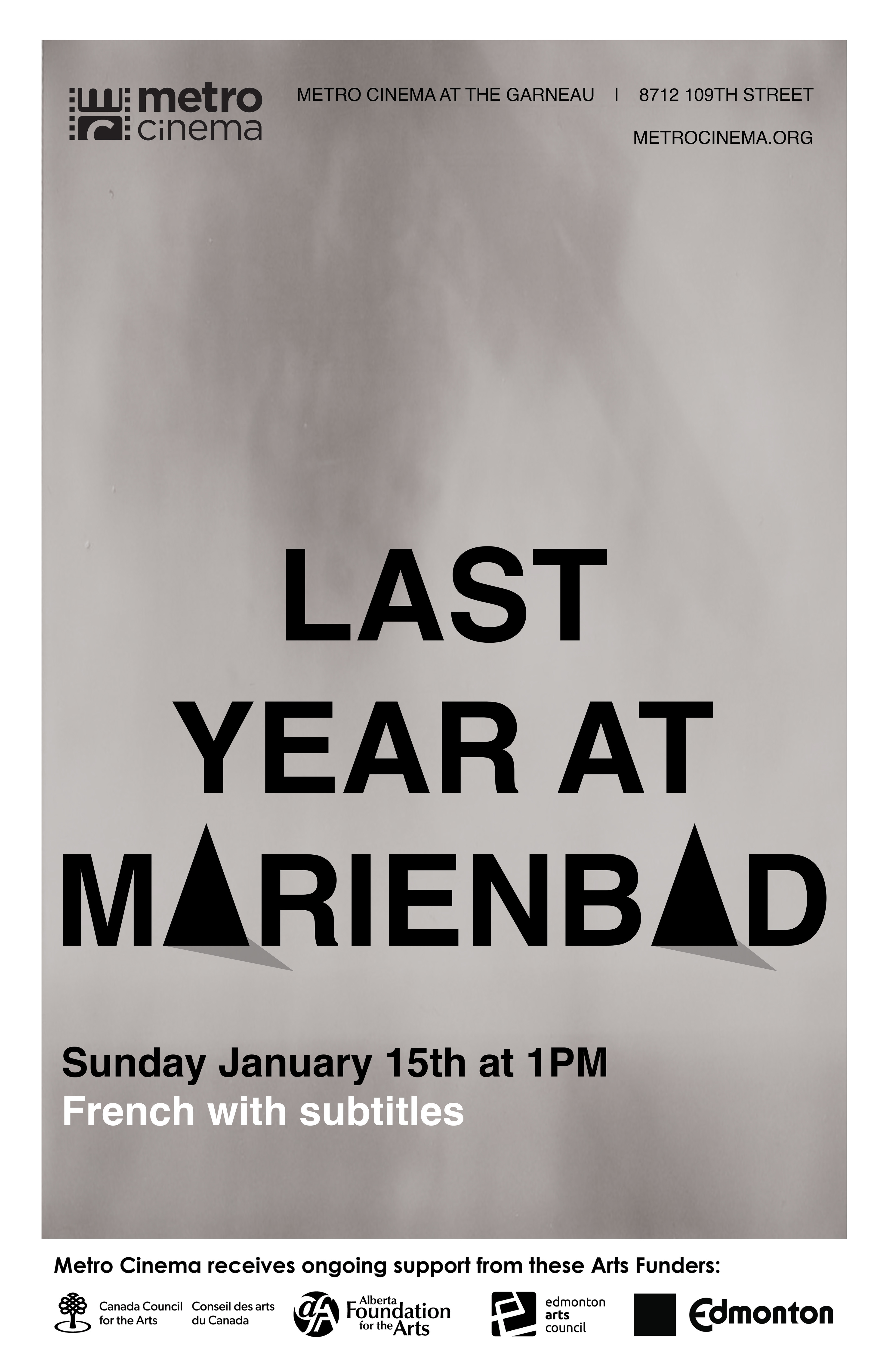 Poster for Metro Cinema, 2023