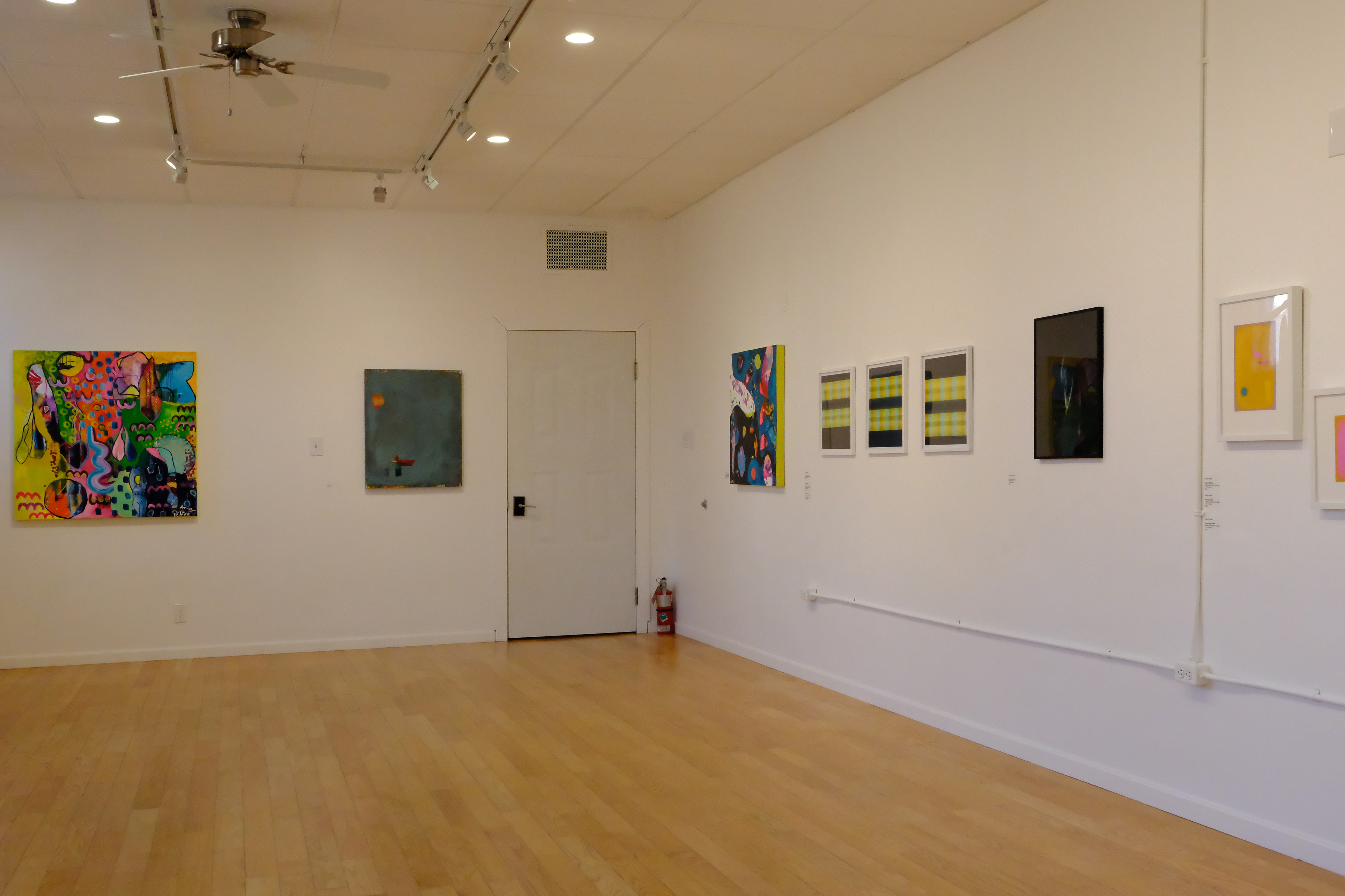 Installation fragment of Silent and Present | Guest Curation | 2023 | Bleeding Hear Art Space | Edmonton, AB