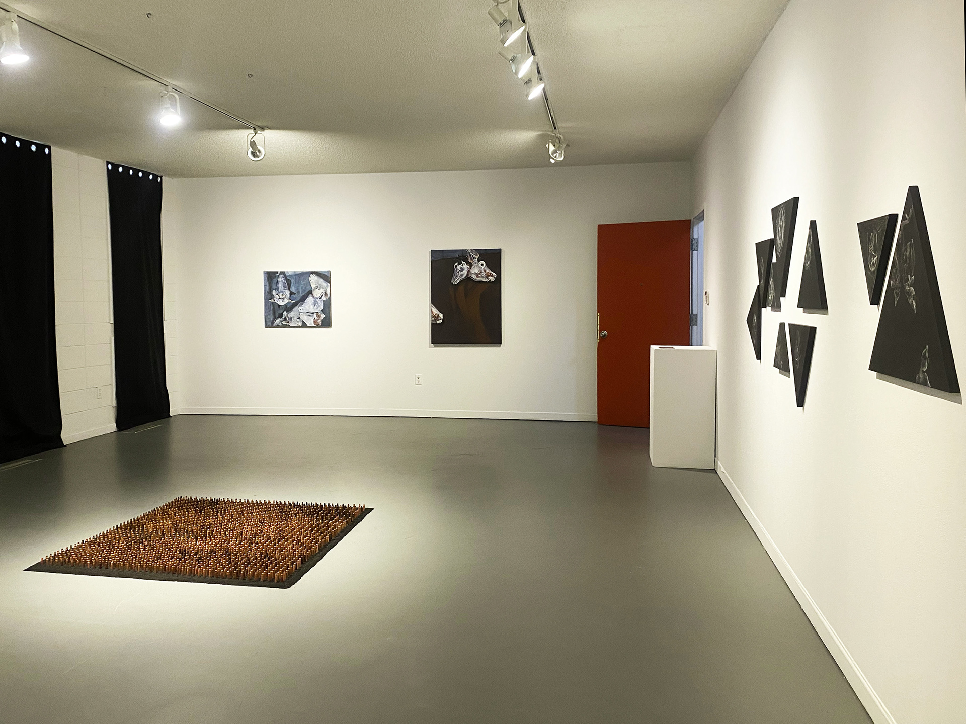Installation fragment of What if I Knew? | Guest Curation | 2023 | Harcourt House Artist Run Centre | Edmonton, AB