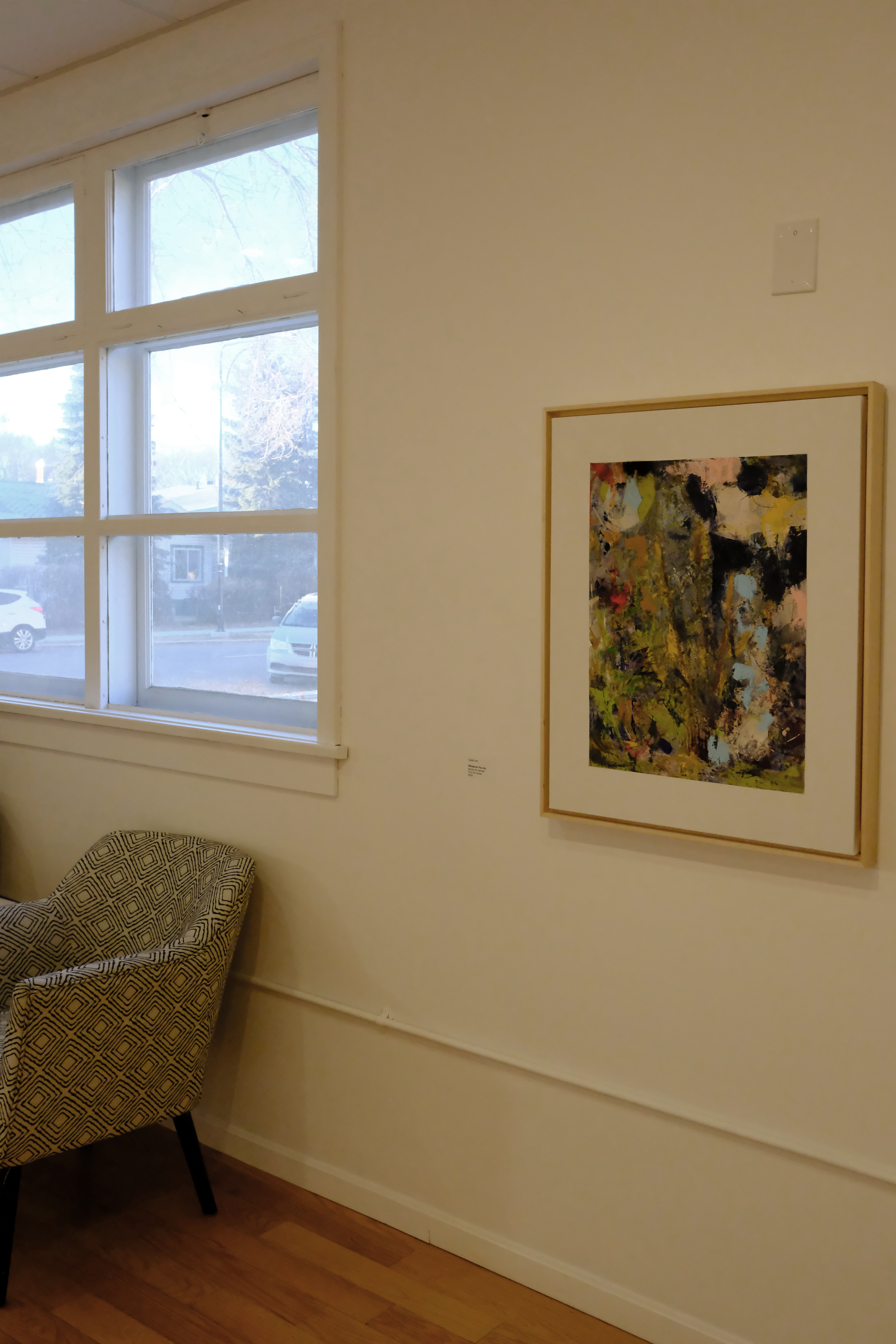 Installation fragment of Silent and Present | Guest Curation | 2023 | Bleeding Hear Art Space | Edmonton, AB