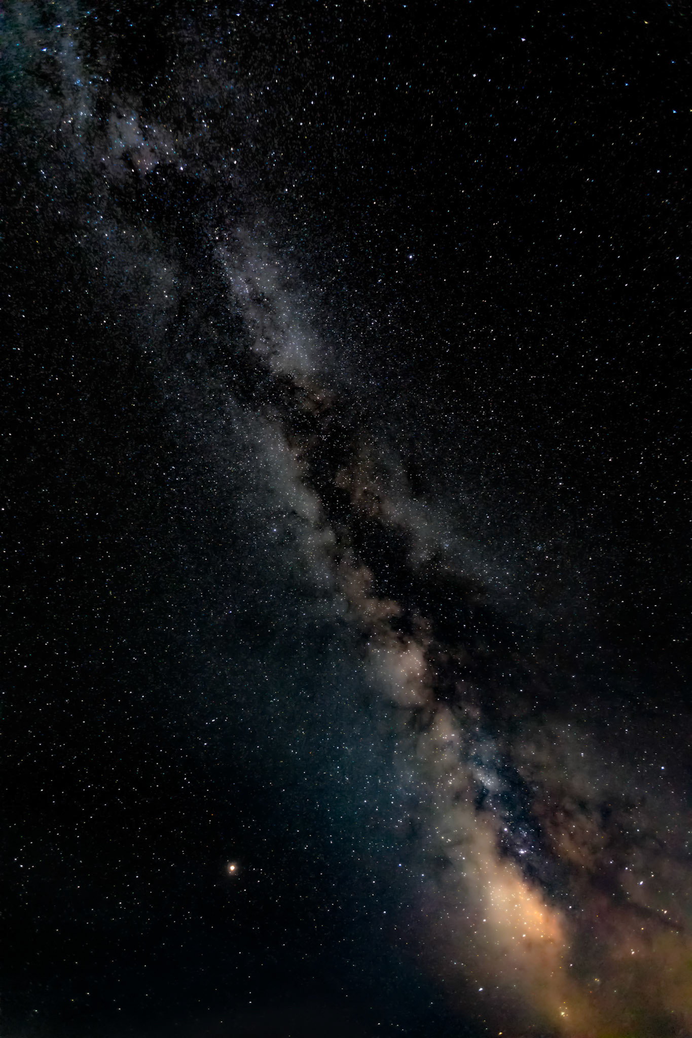 Milky Way and Jupiter - Northern Hemisphere