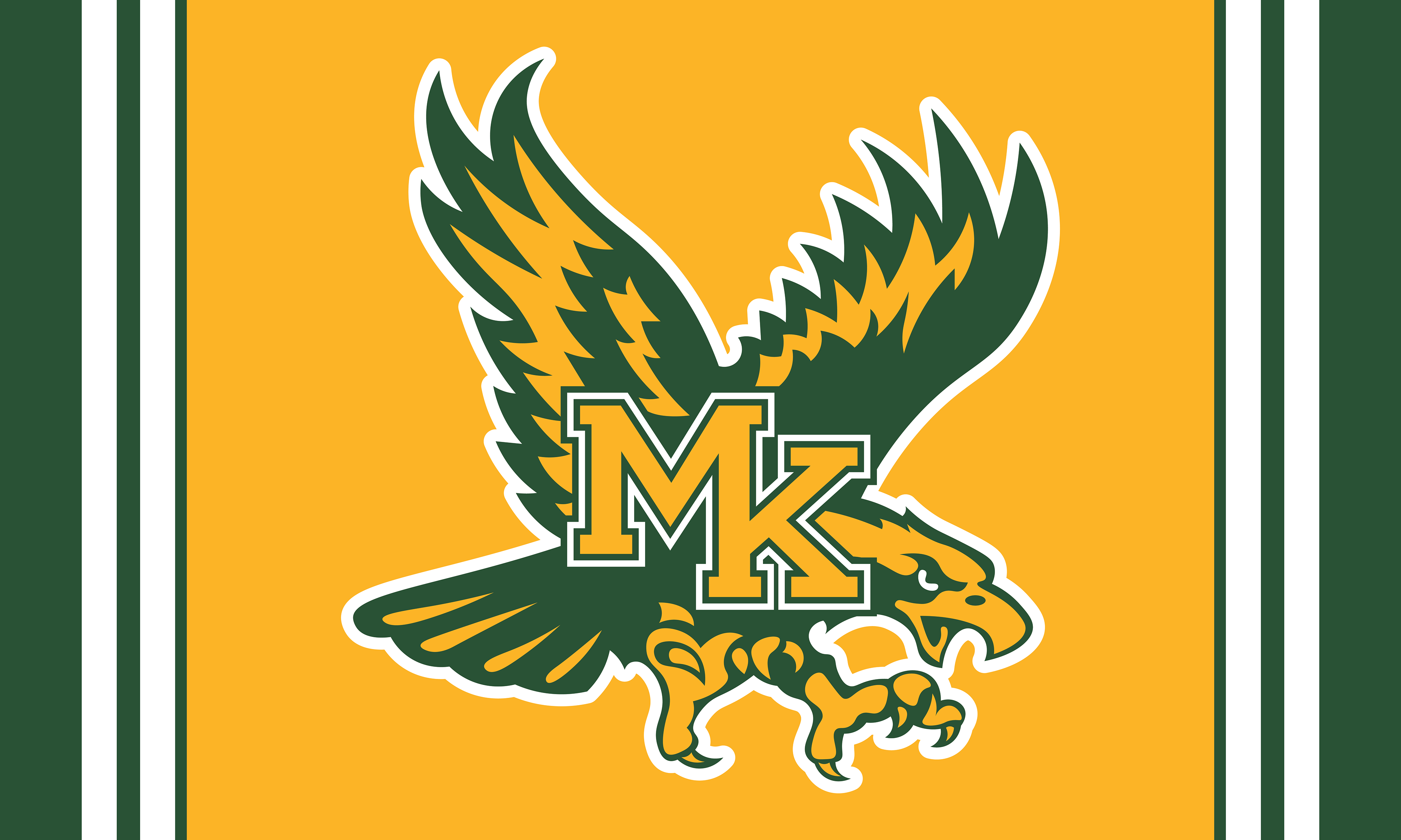 Modernized the school's aging eagle design