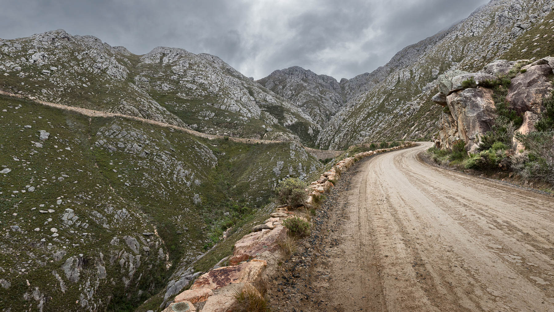 The Southern side of the Swartberg Pass.