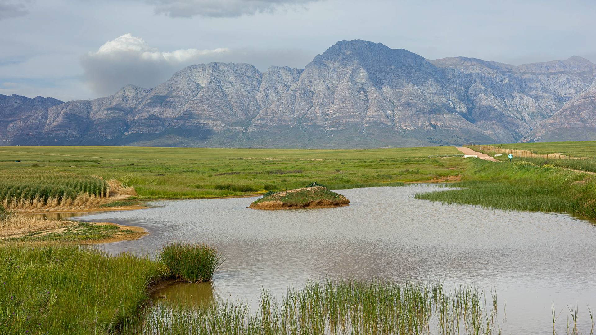 The Elandskloof Mountains from the Bo Hermon Road.