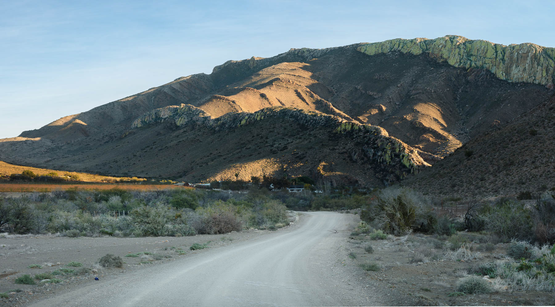 A farmstead outside Prince Albert.