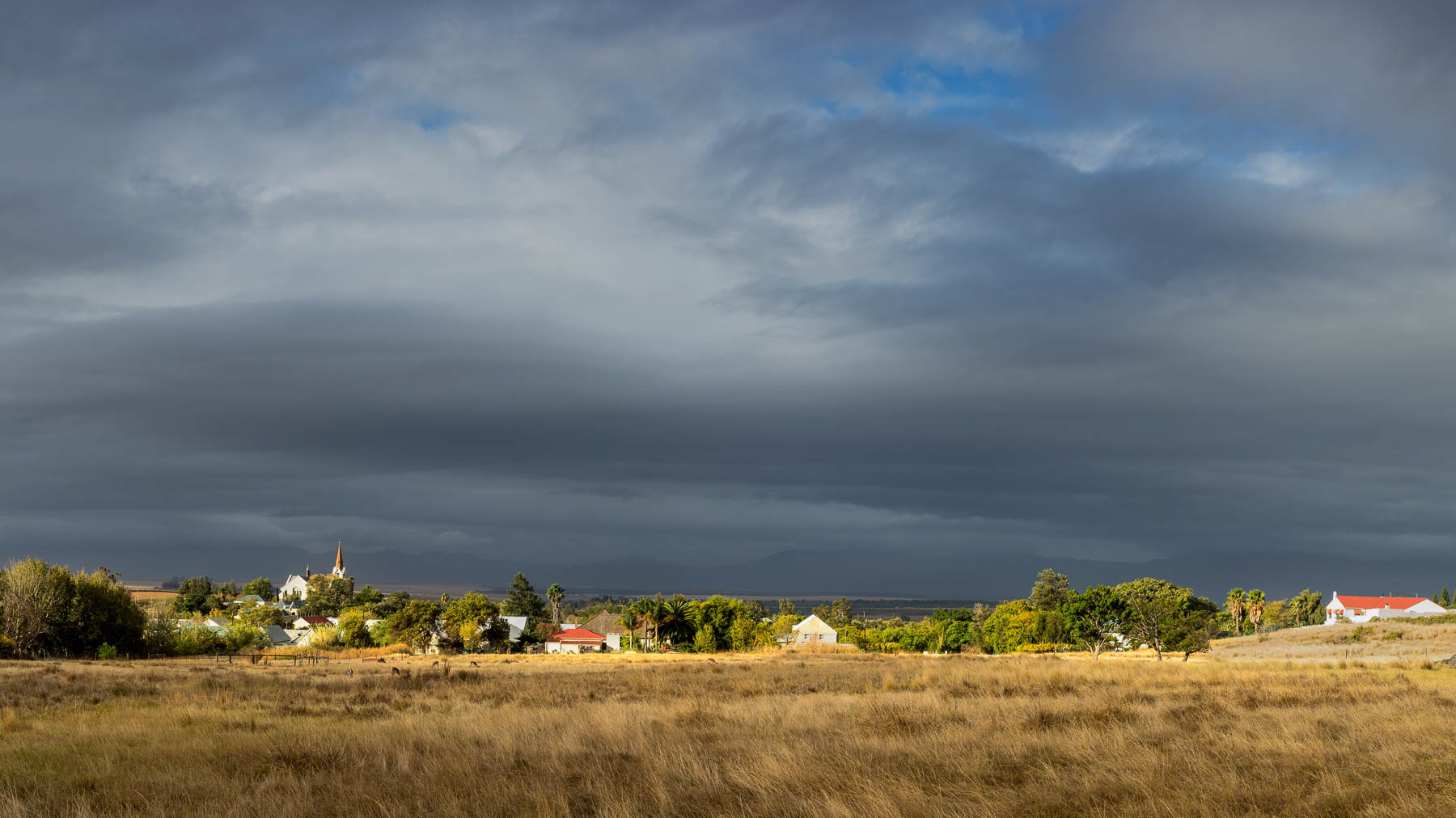 "Riebeek Kasteel From The Barn"