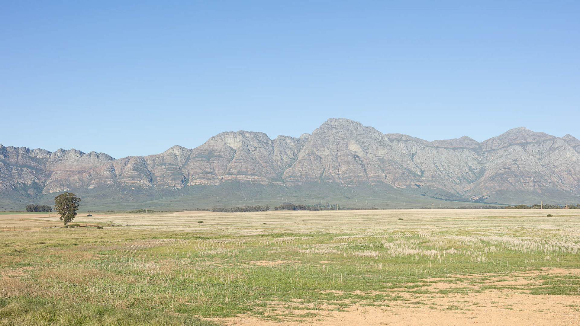  The Elandskloof Mountains from the Bo-Hermon Road