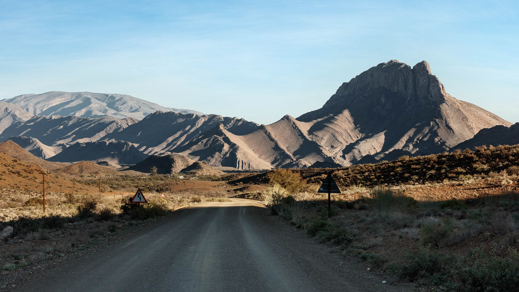 Outside Prince Albert.