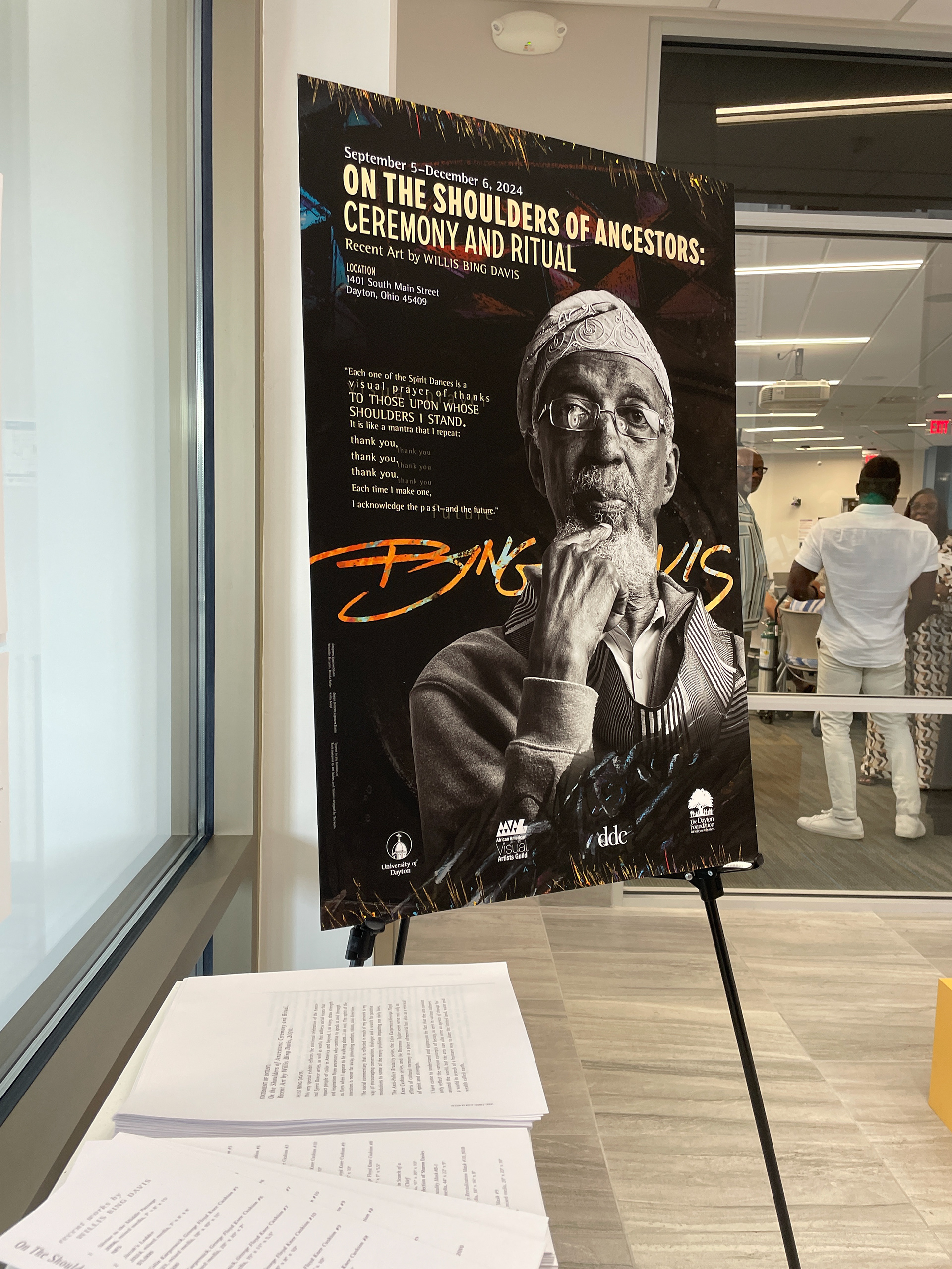Poster at the Exhibition