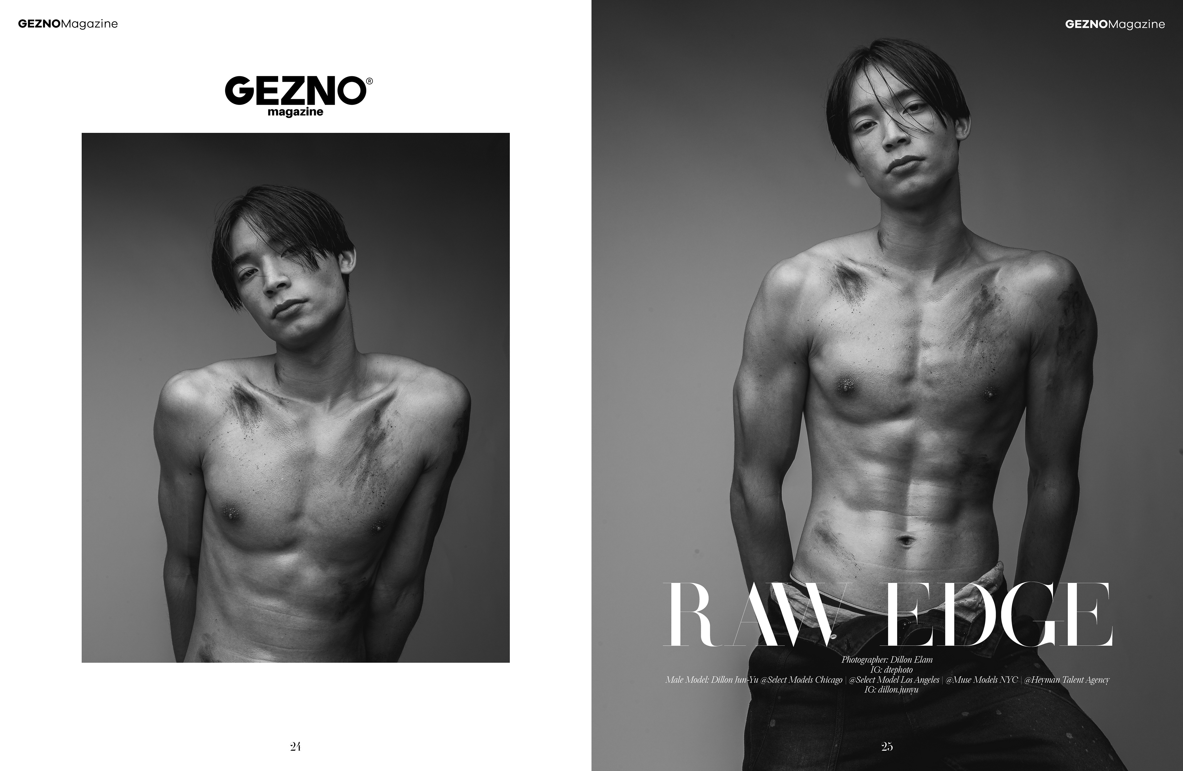 Genzo Men February 2025 "Raw Edge"