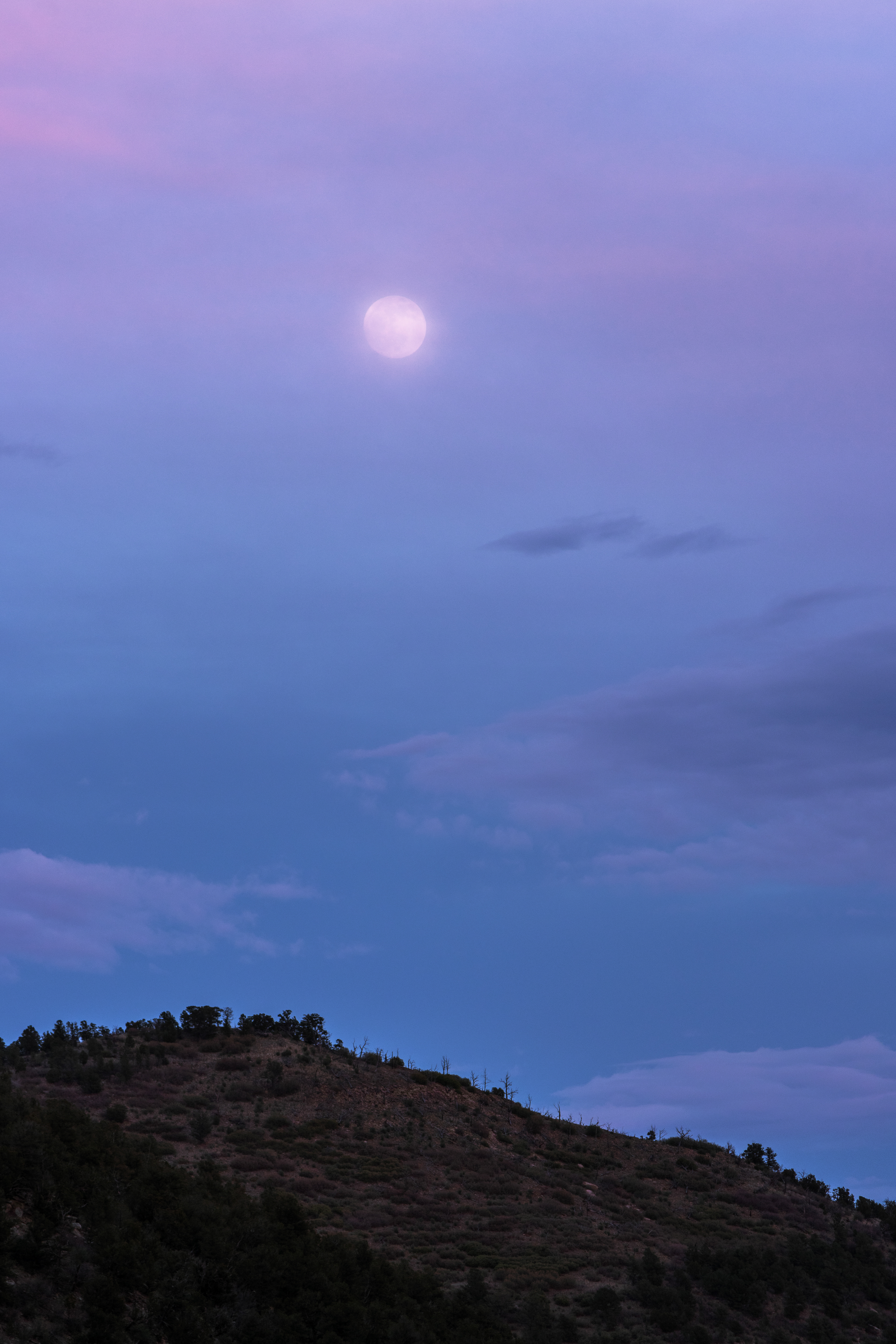 Moonrise at Philmont Scout Ranch