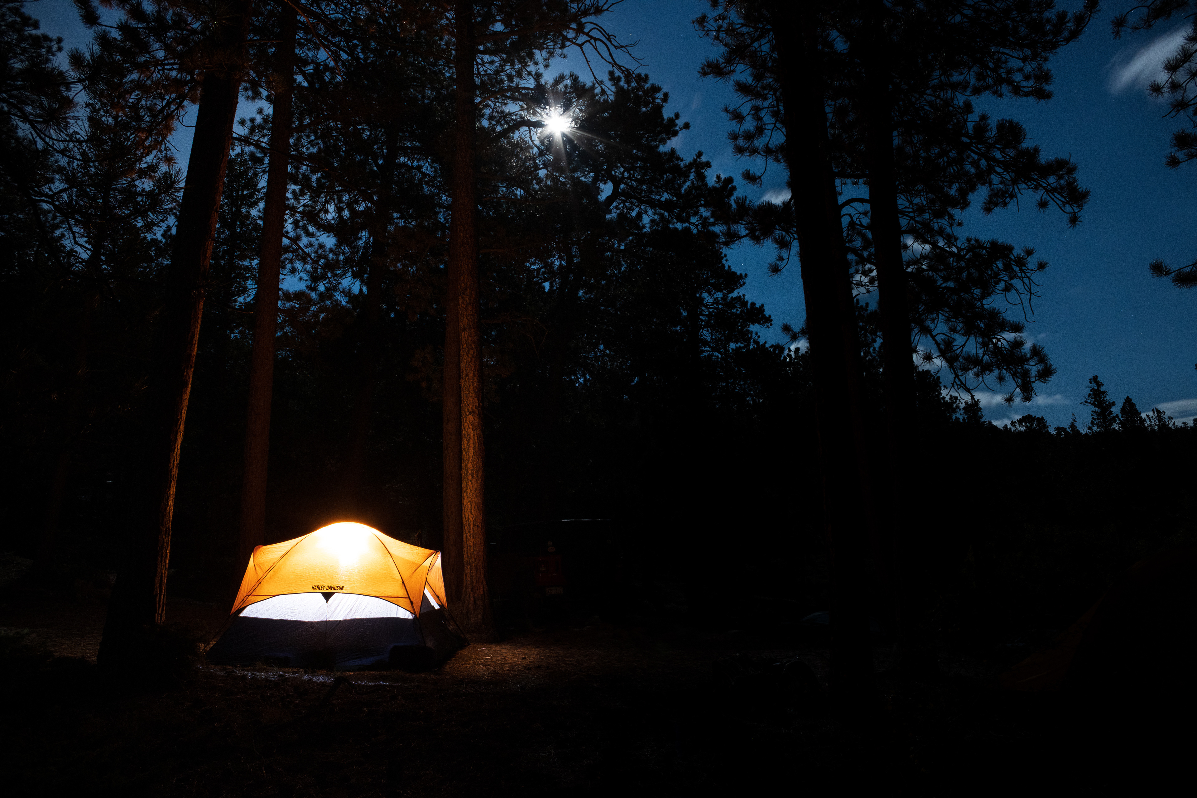 Camping in the Rockies
