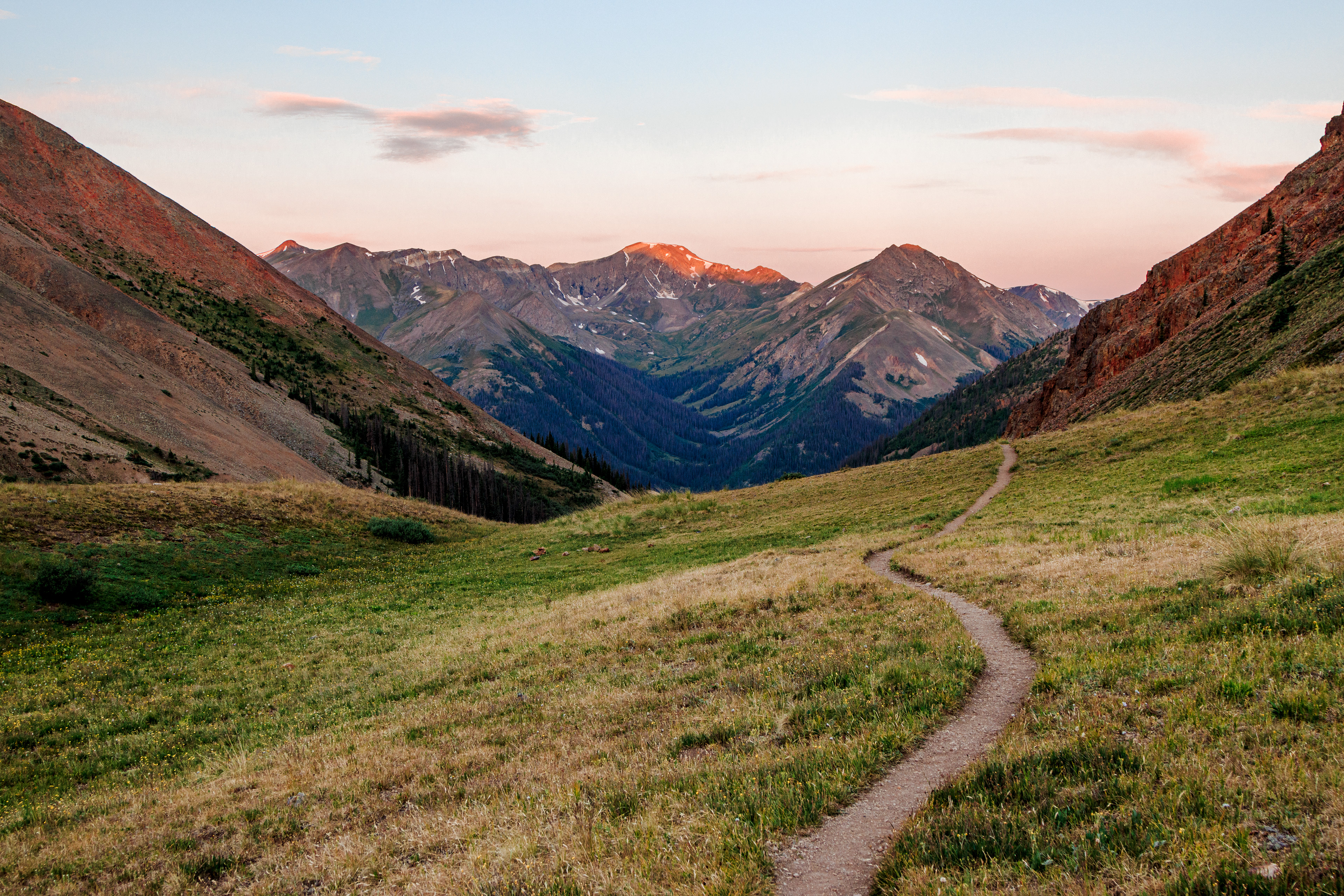 Handies Peak at Sunrise