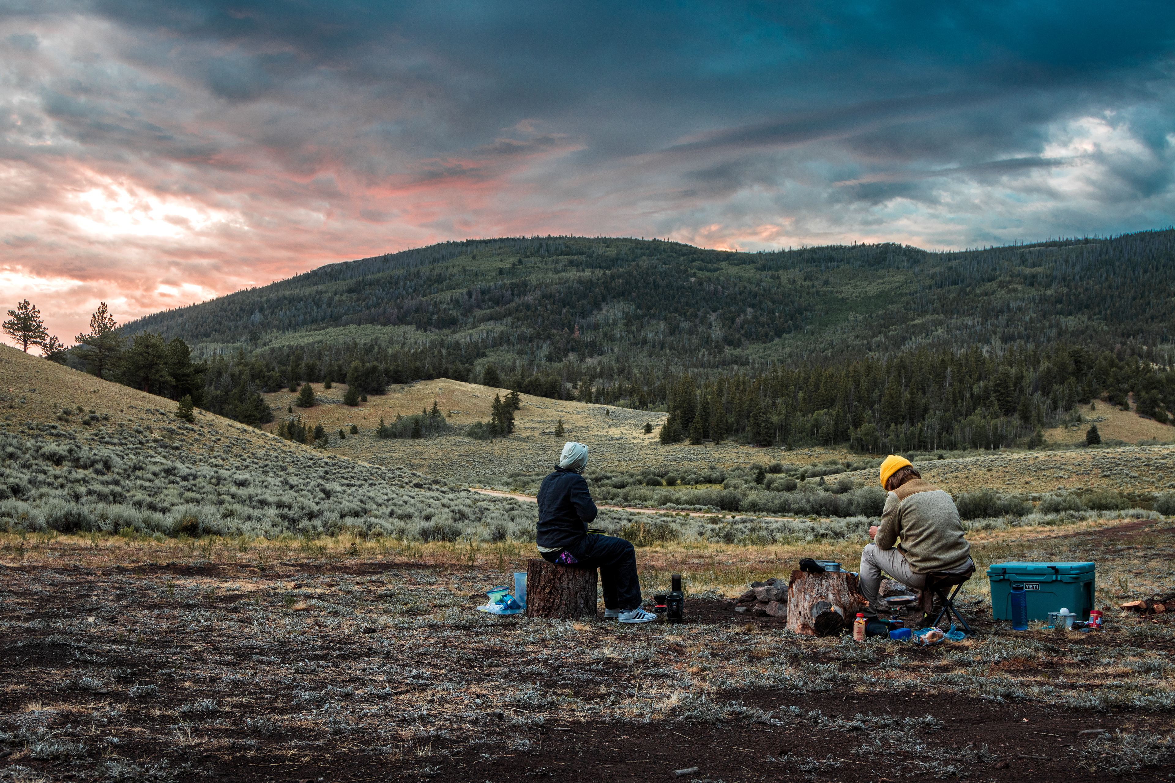 Camping in the Gunnison National Forest