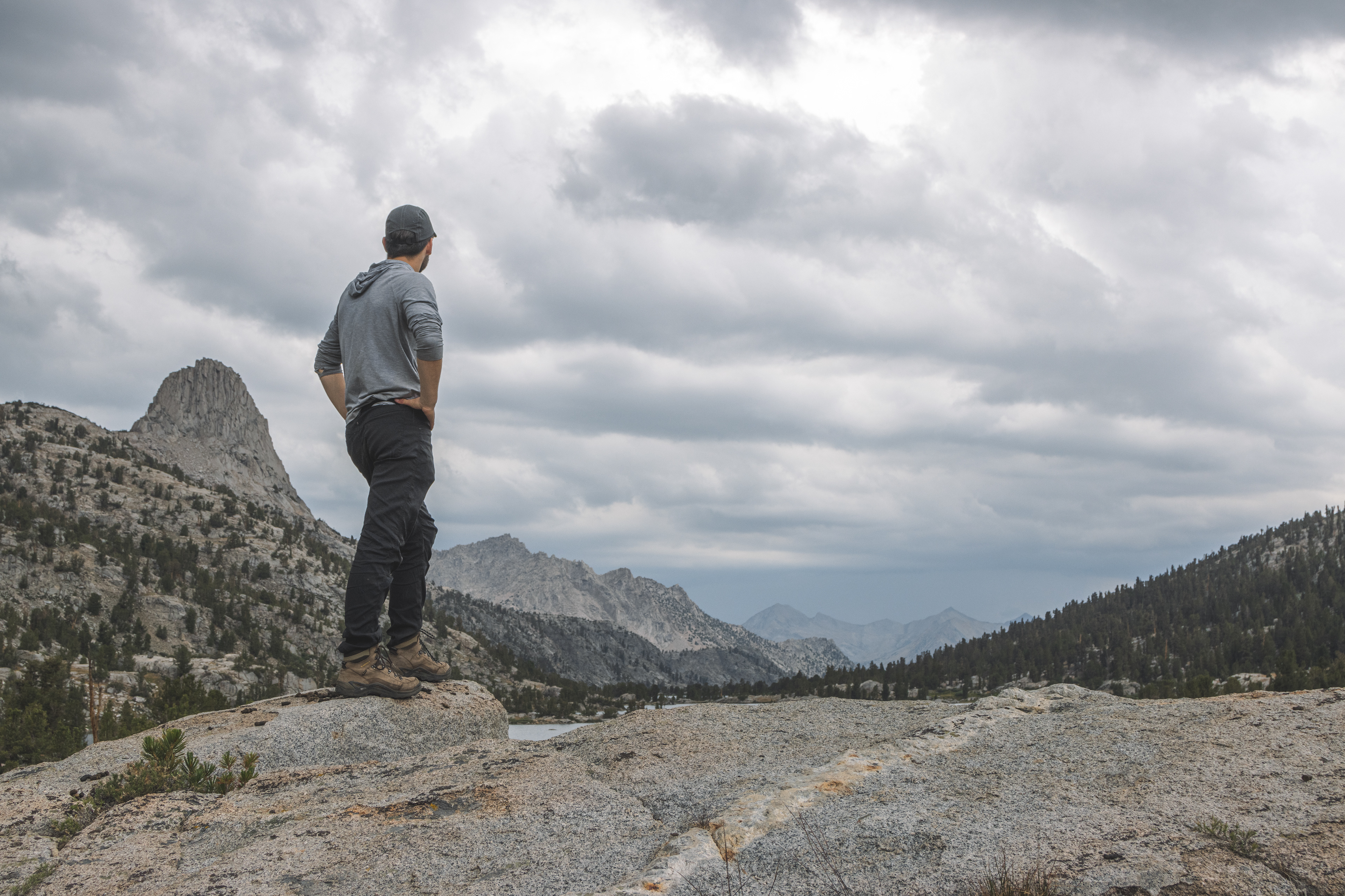 Self portrait in Kings Canyon National Park