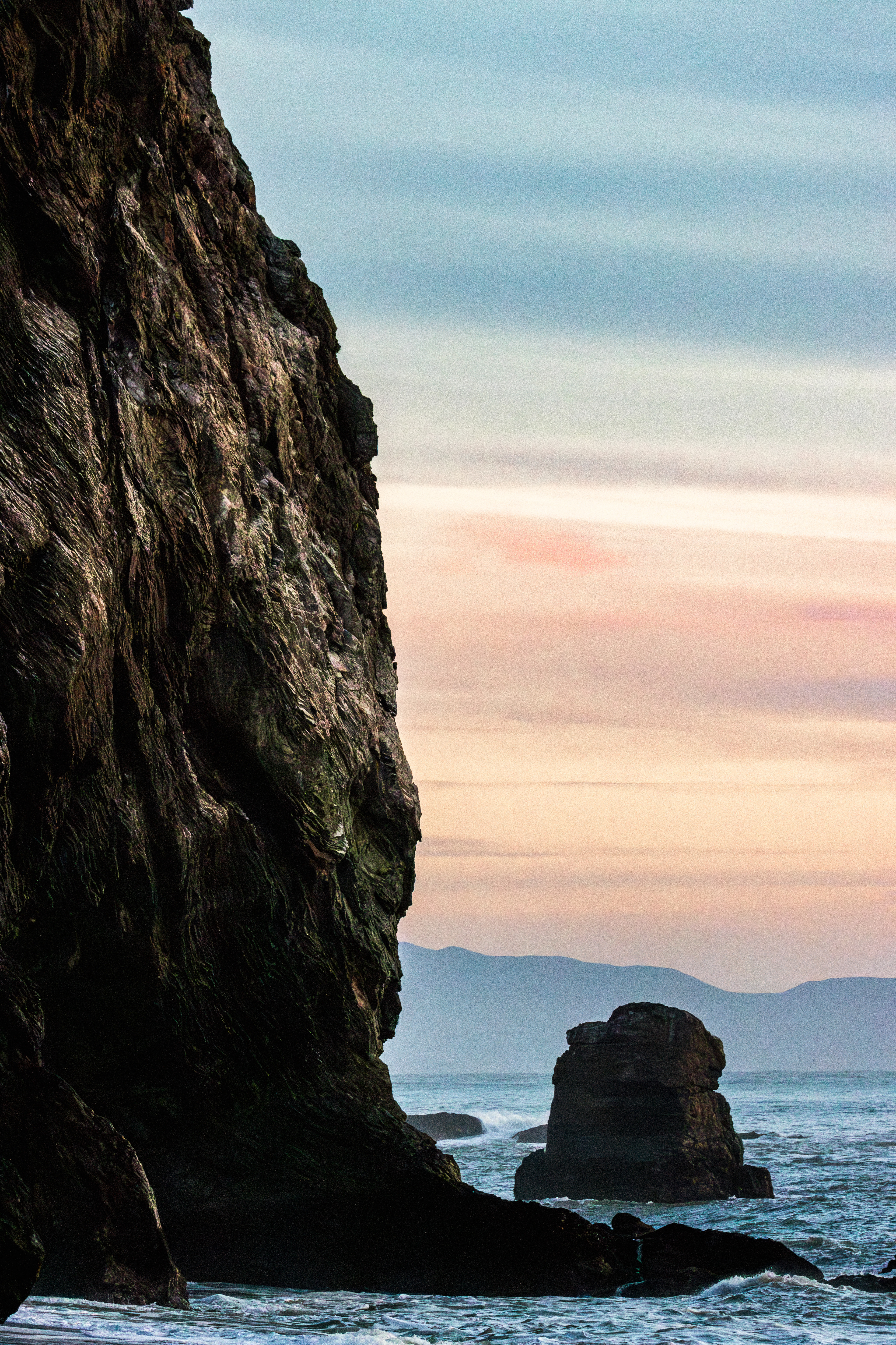 The rocky California Coast