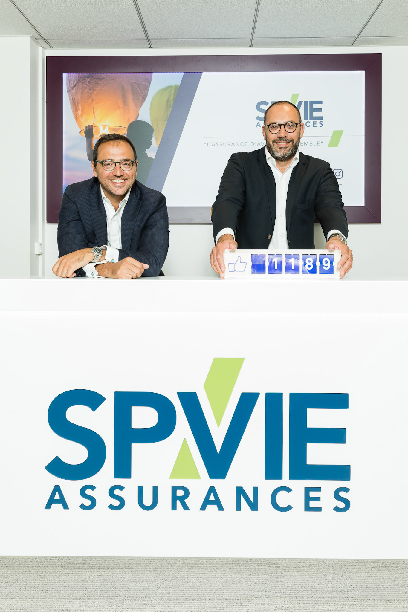 Jeremy SEBAG & Cédric PIRONNEAU, Dirigeants de SPVIE ASSURANCES