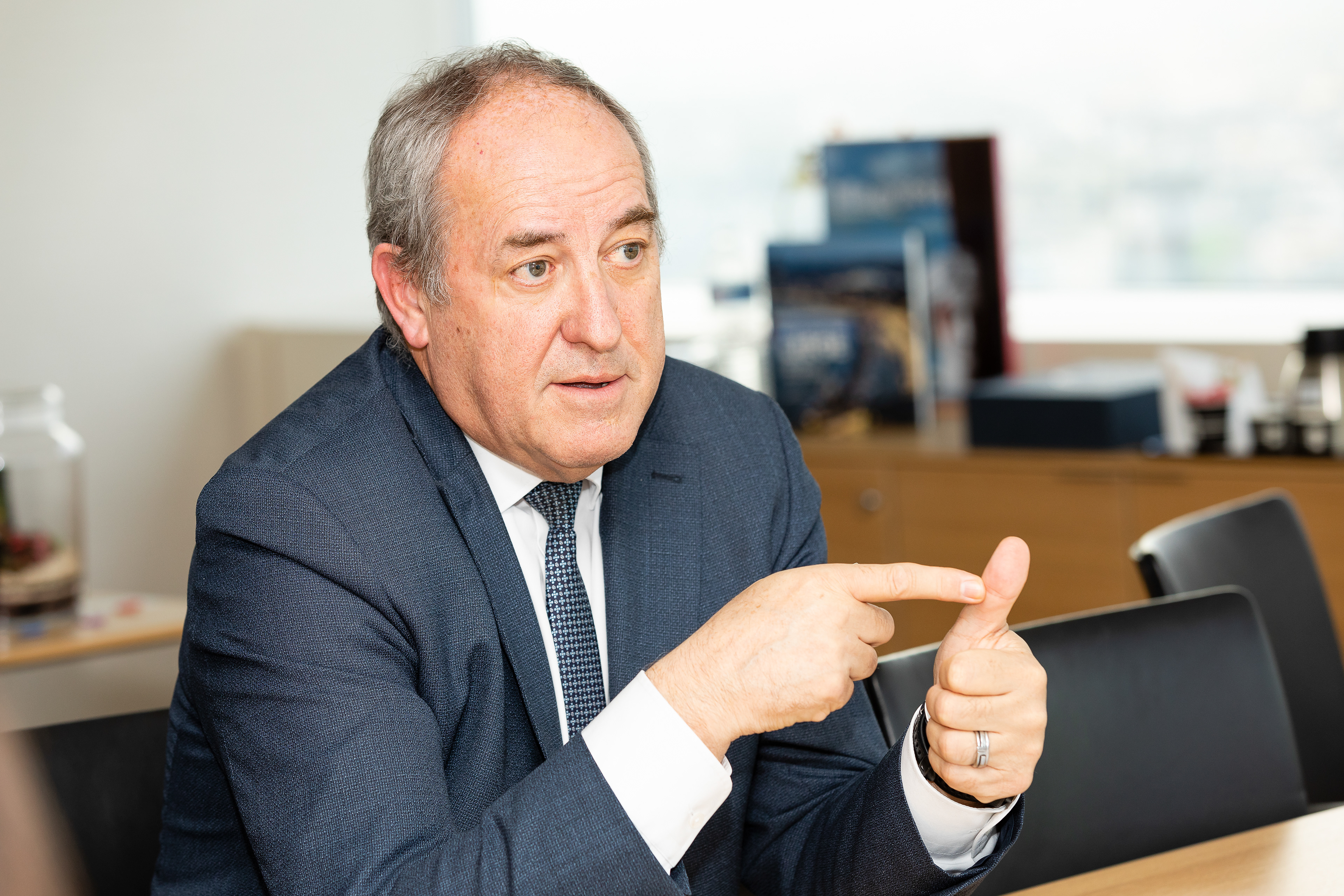 Roland Berthilier , president MGEN