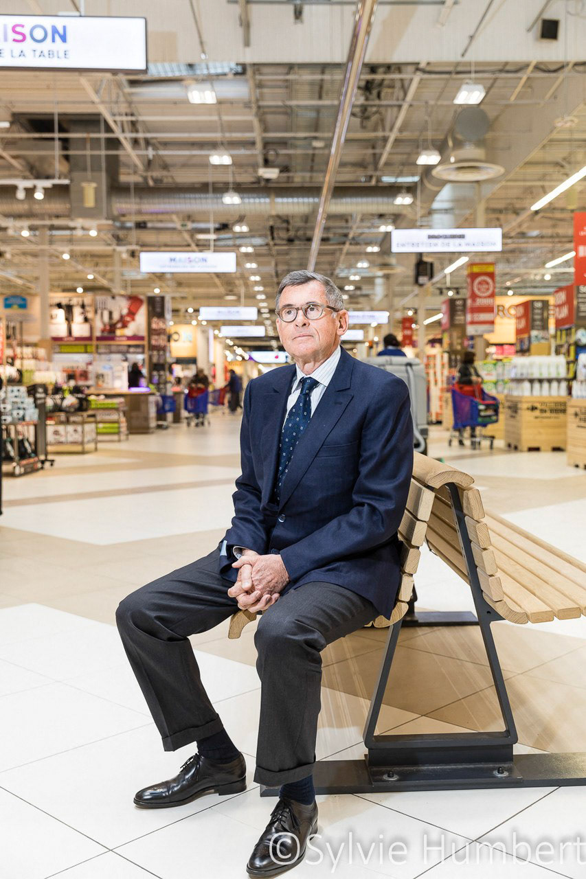 Georges PLASSAT, PDG de CARREFOUR, lang="fr" Georges PLASSAT, PDG de CARREFOUR