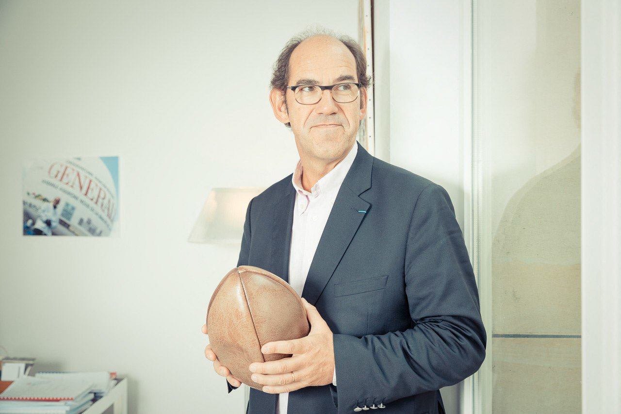 Portrait de Jean-Laurent Granier, PDG de Generali France à Paris dans le 9ème.