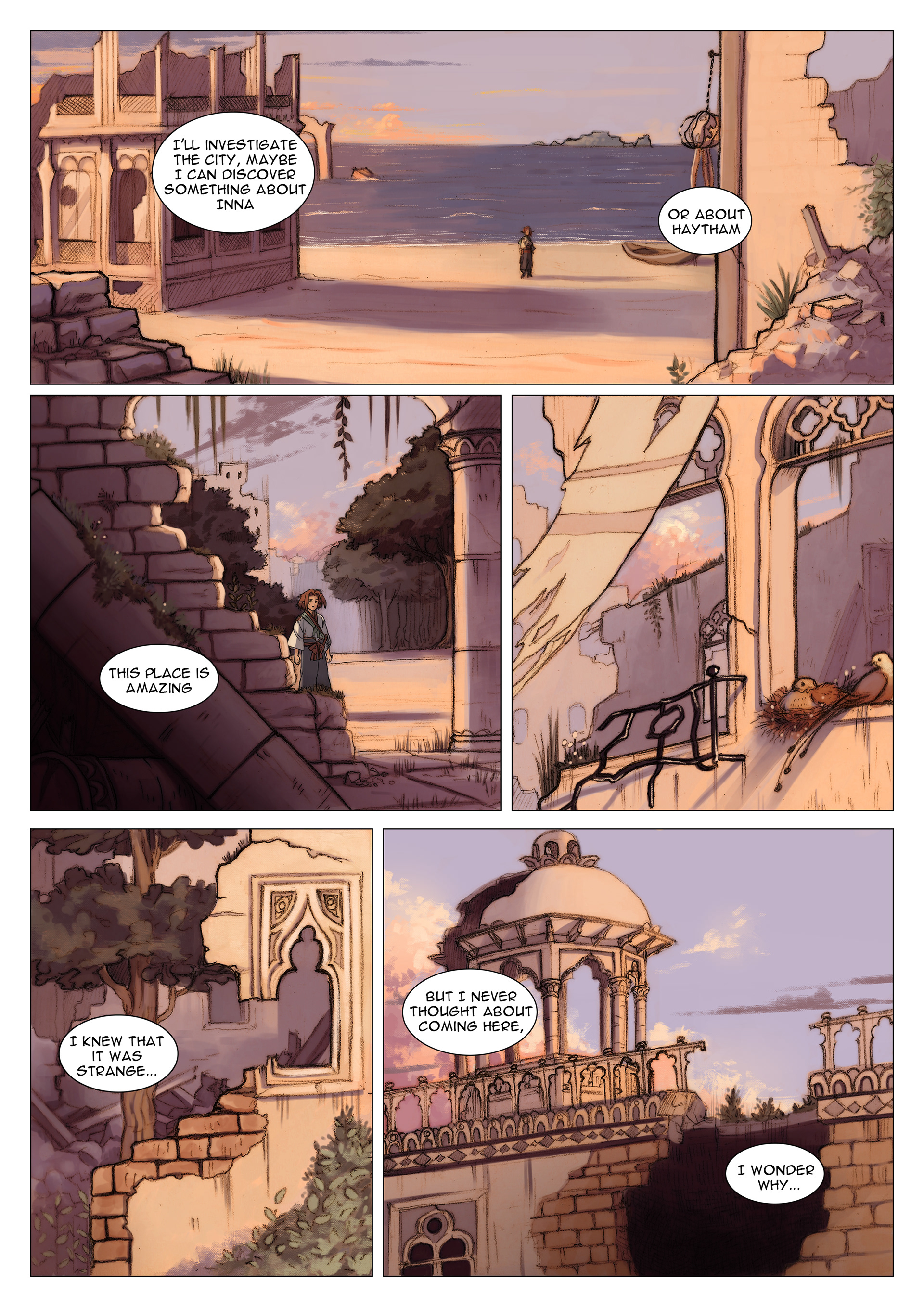 Comic page from Haytham