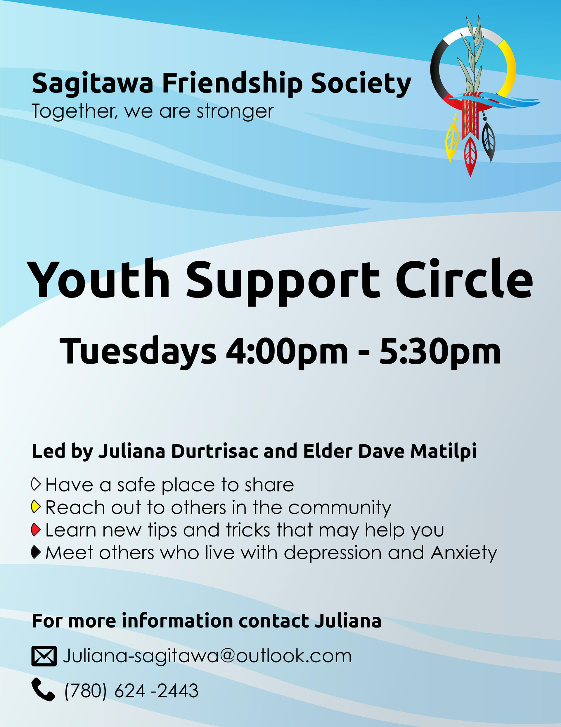 Sagitawa Friendship Society promotional poster
