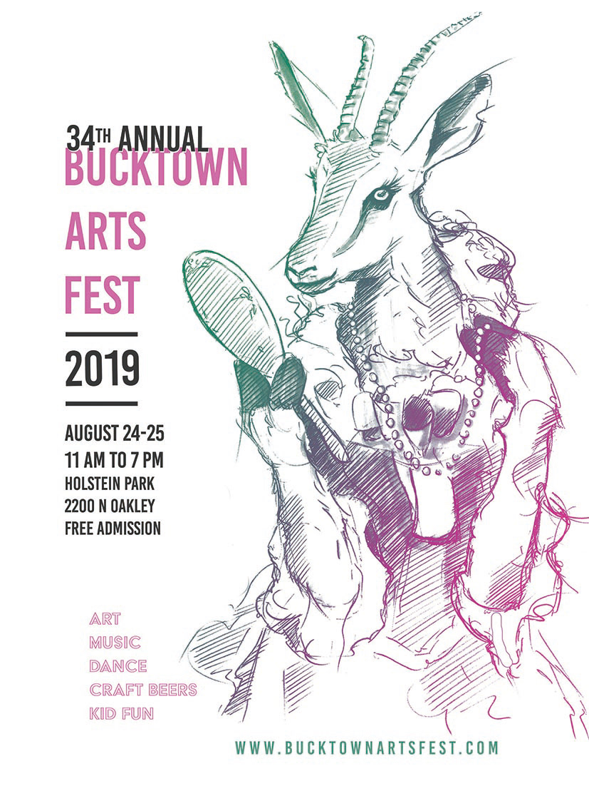 BUCKTOWN ARTS FEST POSTER