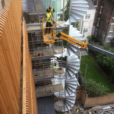 5 story Spiral Stair