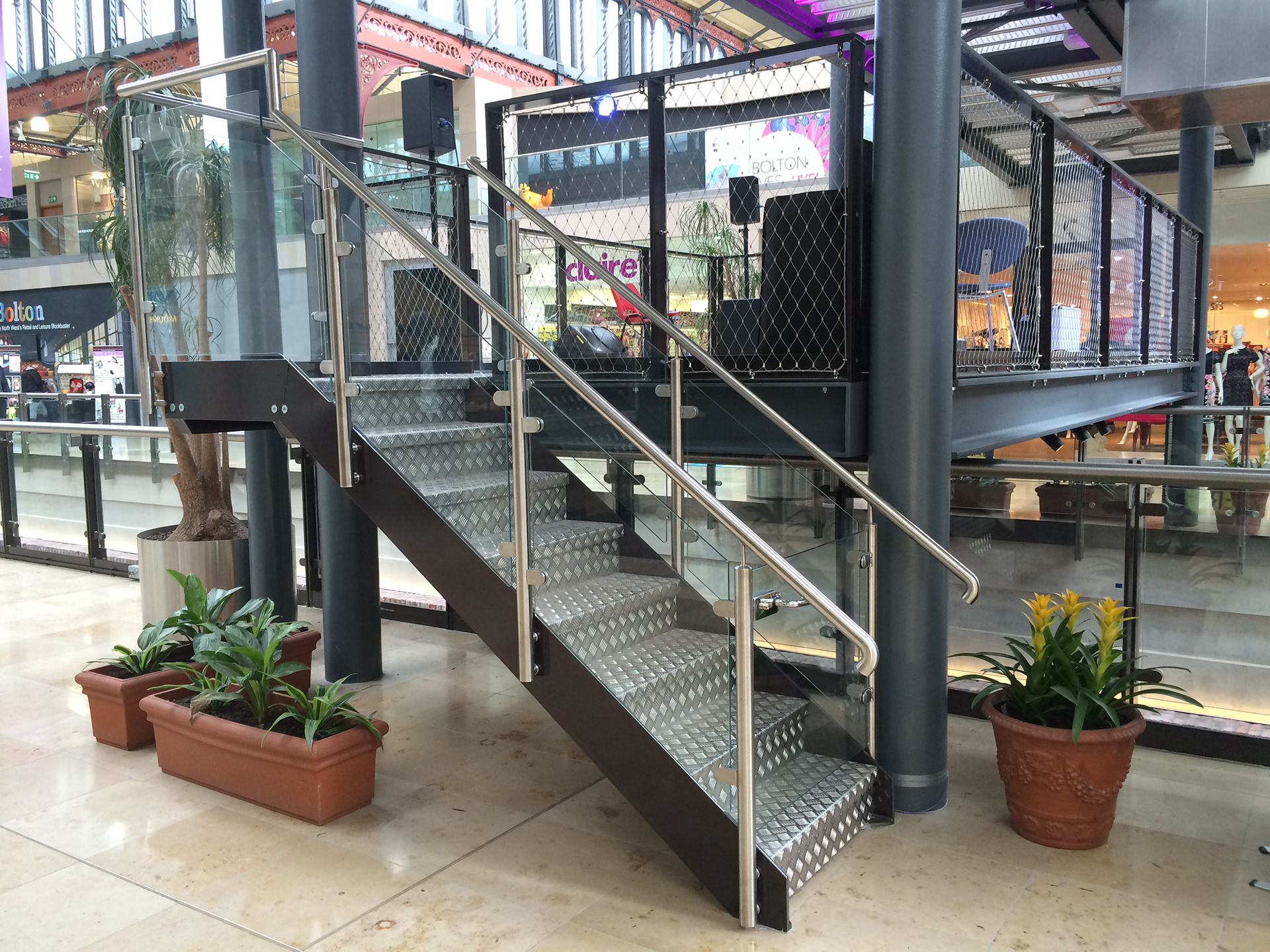 Stage Access - Bolton Marketplace