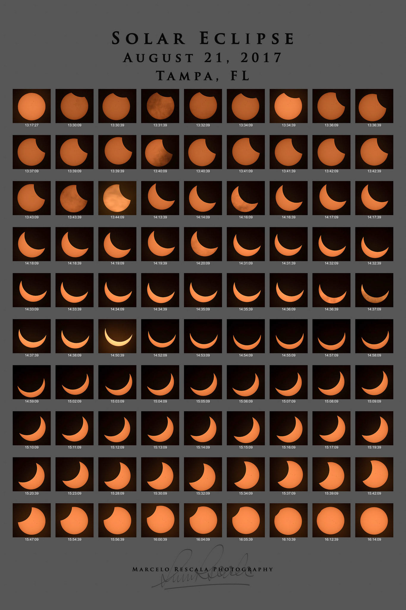 Solar Eclipse - August 2017Tampa, Fl - US