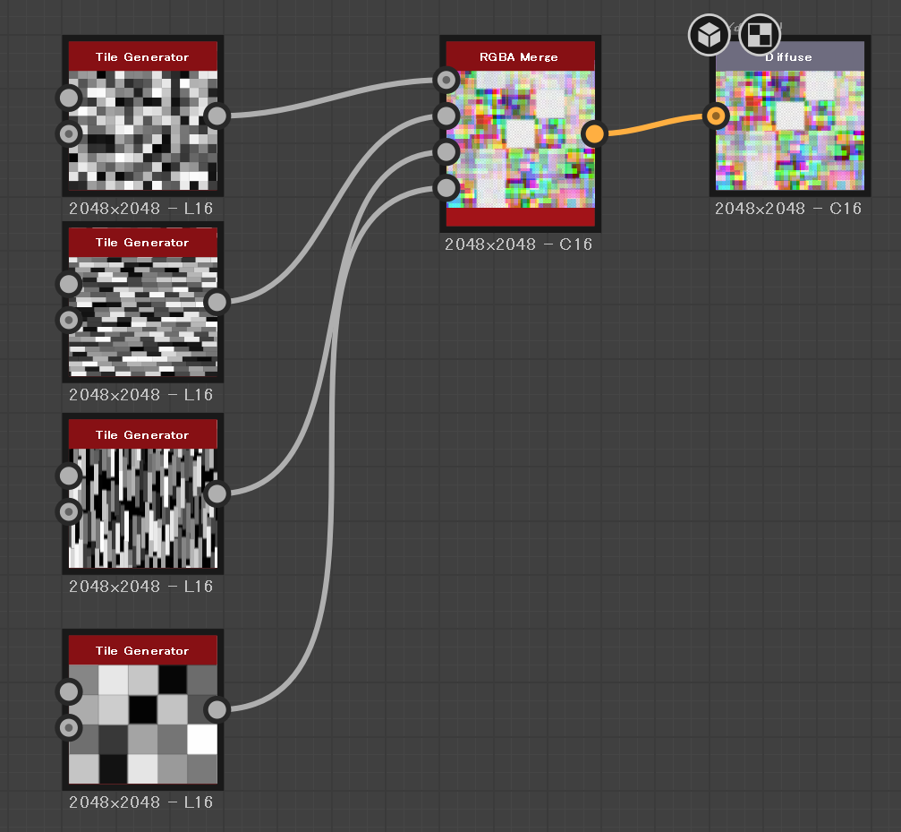 Glitch texture