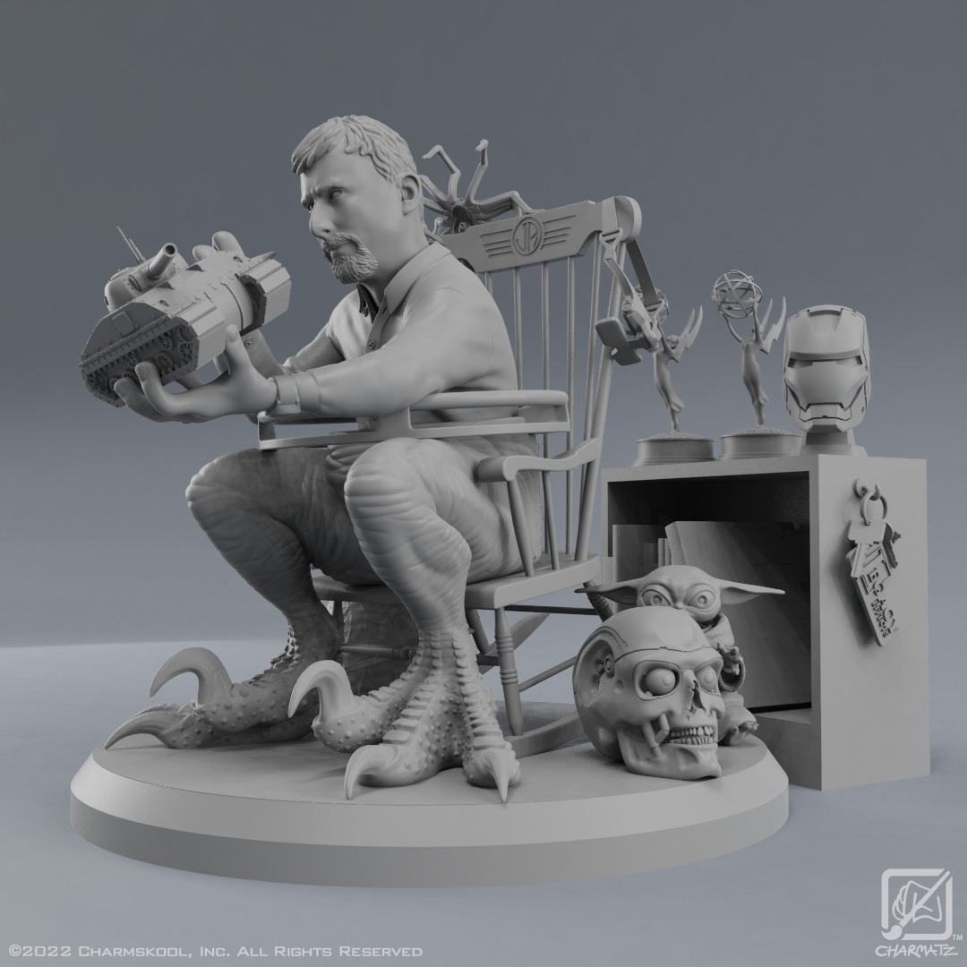 Grayscale 3D Sculpt