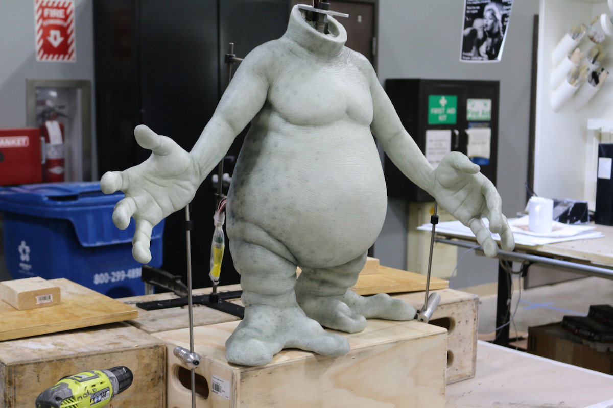 Headless Alien Body.