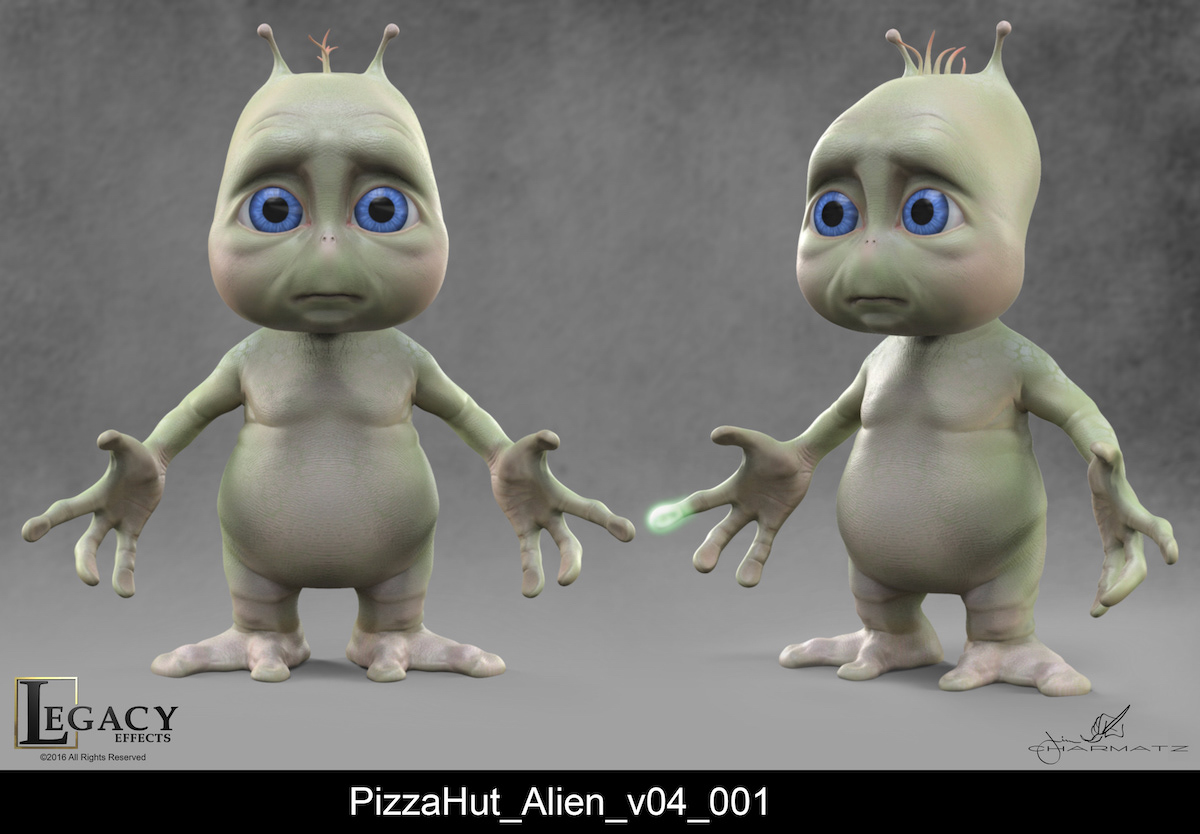 Designed and sculpted in ZBrush then Rendered in Keyshot. This has an earlier color concept.