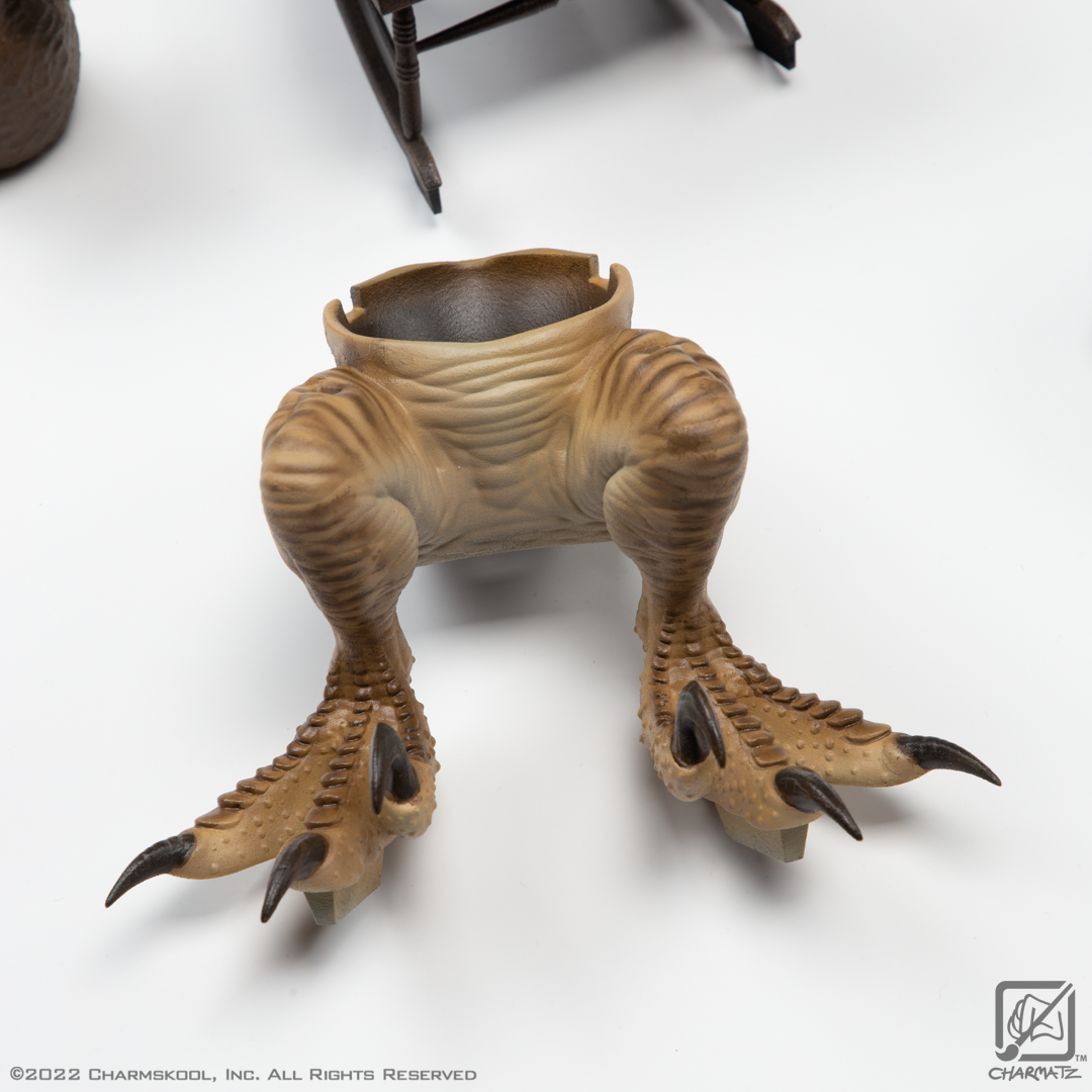 The "model-kit" parts painted