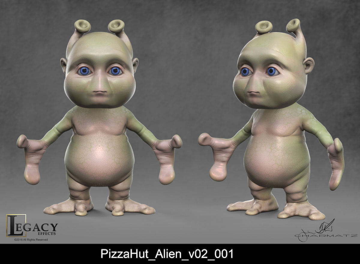 Designed and sculpted in ZBrush then Rendered in Keyshot. This has an earlier color concept.