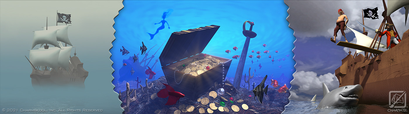 Pirate Mural
