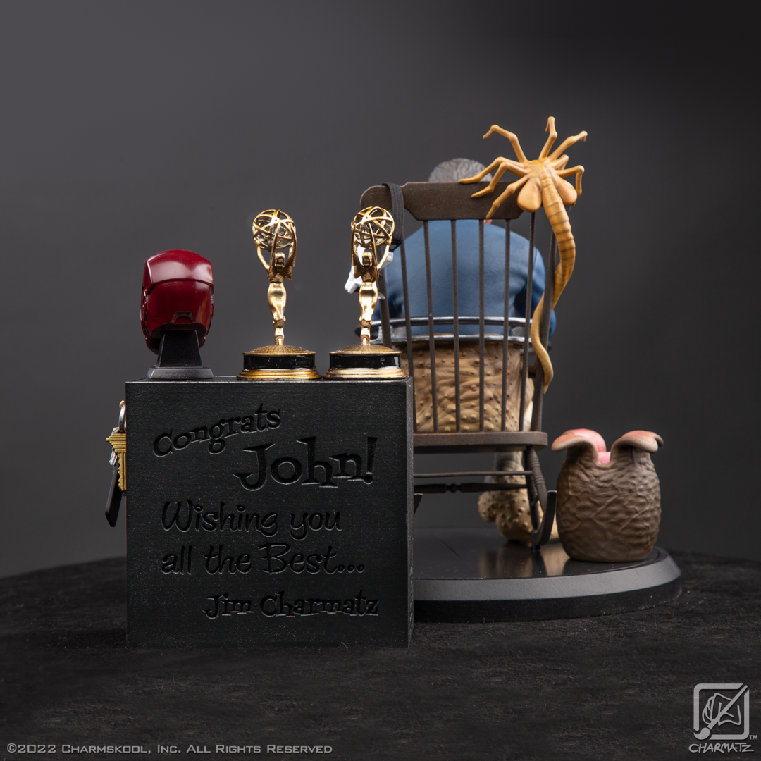 Final Figure showing my message to John on back