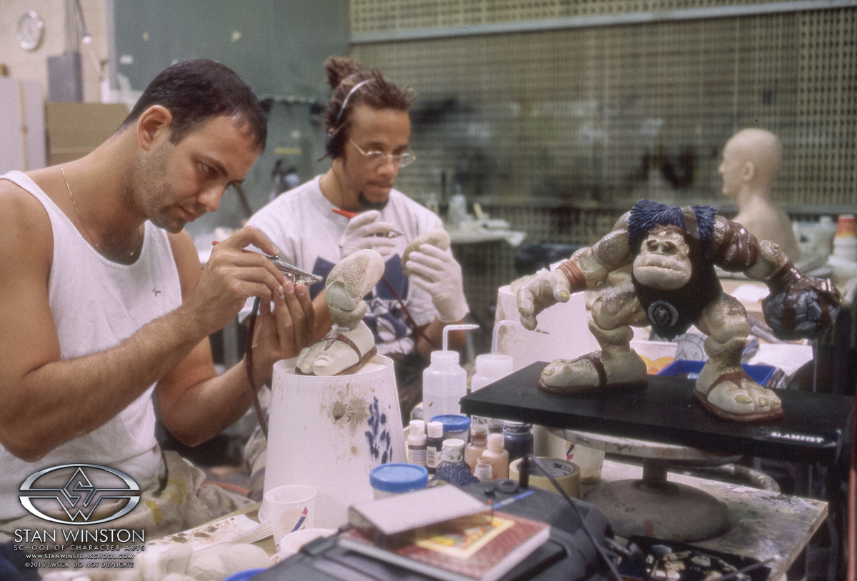 Slamfist's paint scheme called for tight detail applied both with an airbrush and painted by hand with a tiny paintbrush.