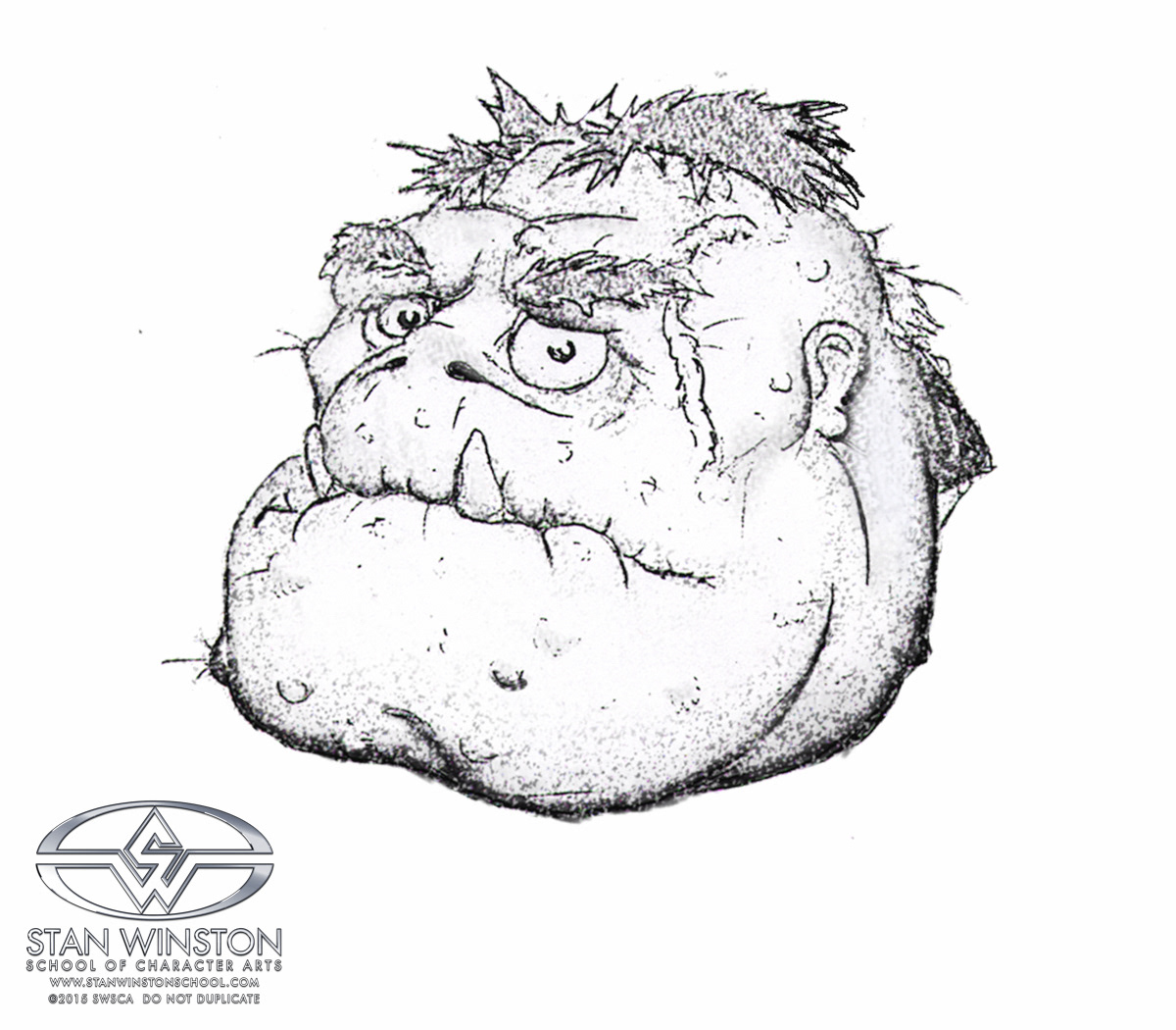 A simple 5 minute sketch that caught Stan's eye and became the inspiration for Slamfist.