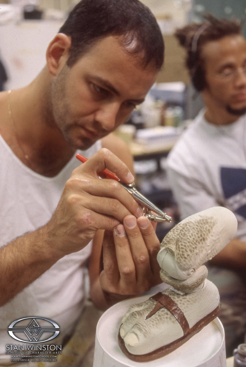 ainting all the little brown scales of Slamfist's skin. What a CRAZY job it was matching multiple copies. Who's idea was it to make him such a complicated character to paint?!!! Oh right, it was my idea. 🙂