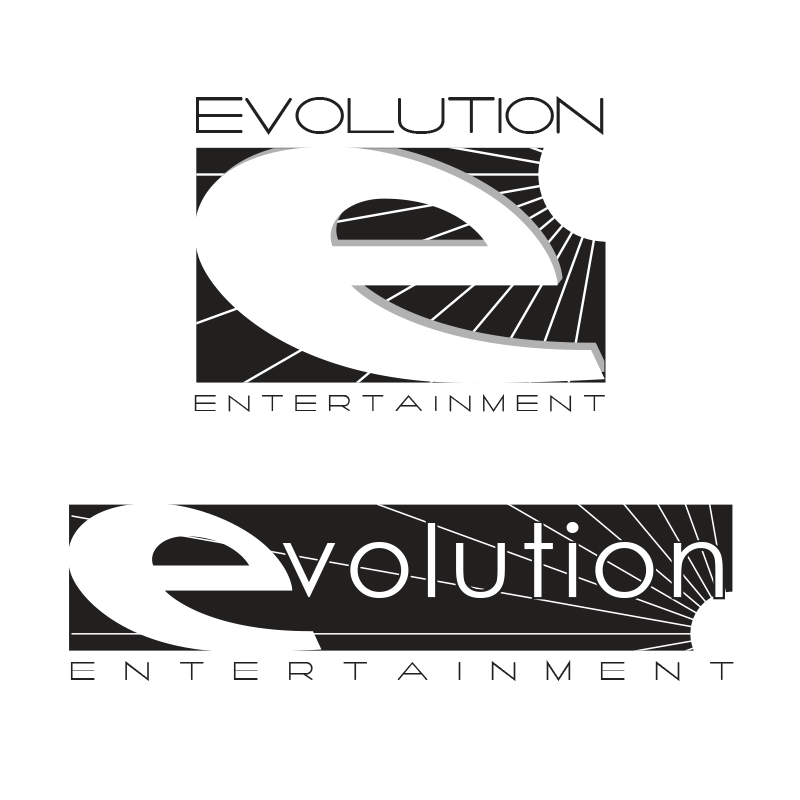 B/W version of a production company logo