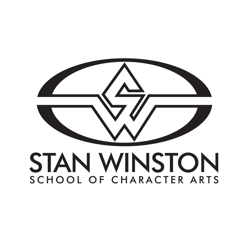 When the Stan Winston School was created by Stan’s family, they consulted me on a new logo that immediately sparked an idea on how we could continue to use the OG oval logo, but with a new updated appearance.